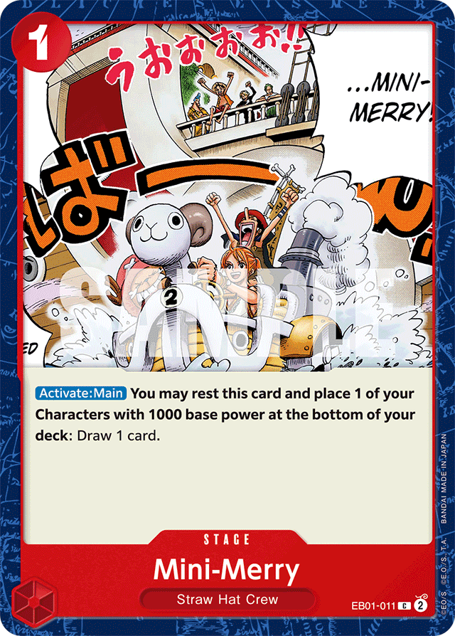 Mini-Merry - Extra Booster: Memorial Collection - C - EB01-011