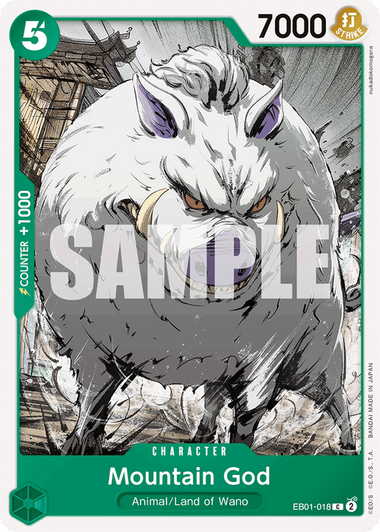 Mountain God - Extra Booster: Memorial Collection - C - EB01-018