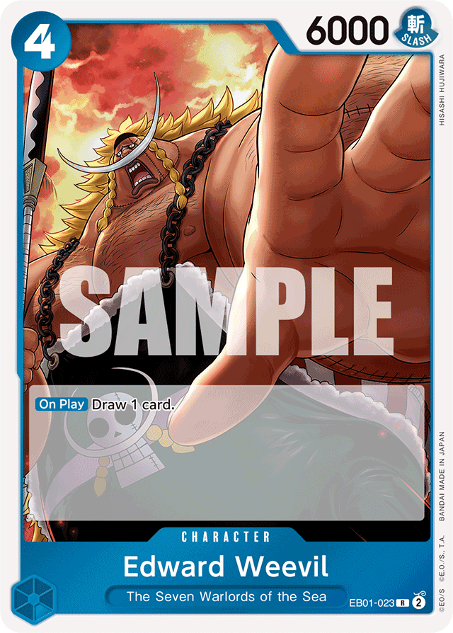 Edward Weevil - Extra Booster: Memorial Collection - R - EB01-023