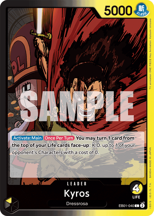 Kyros - Extra Booster: Memorial Collection - L - EB01-040