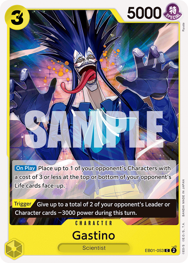 Gastino - Extra Booster: Memorial Collection - C - EB01-053