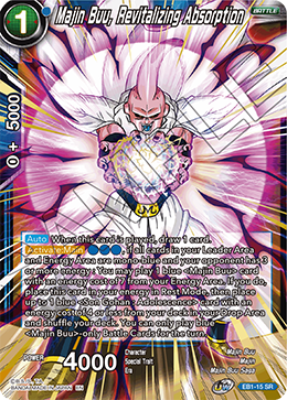 Majin Buu, Revitalizing Absorption - Battle Evolution Booster - Super Rare - EB1-15