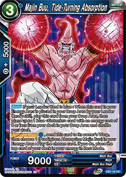 Majin Buu, Tide-Turning Absorption - Battle Evolution Booster - Uncommon - EB1-16