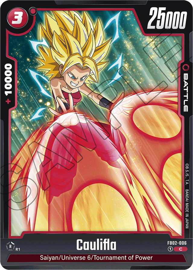 Caulifla - FB02-006 - Blazing Aura - Common - FB02-006