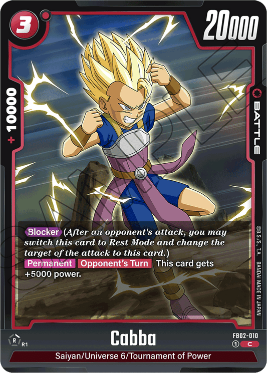 Cabba - Blazing Aura - Common - FB02-010