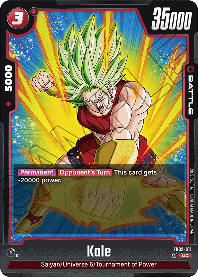 Kale - Blazing Aura - Uncommon - FB02-011