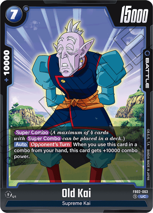 Old Kai - Blazing Aura - Uncommon - FB02-063