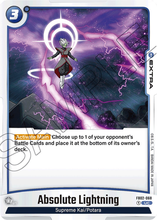 Absolute Lightning - Blazing Aura - Uncommon - FB02-068