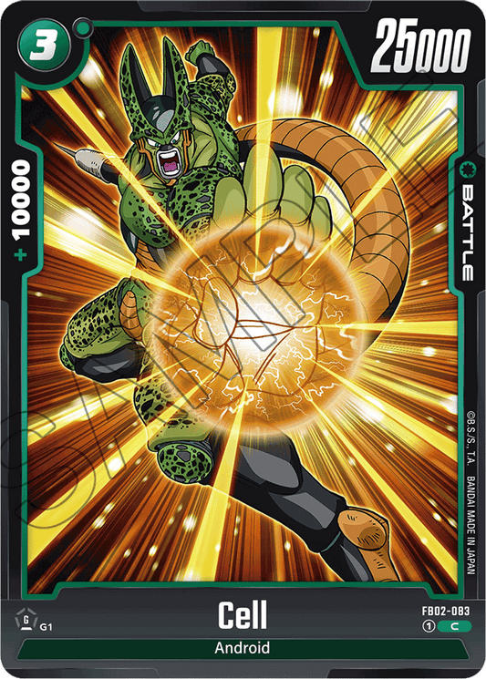 Cell - FB02-083 - Blazing Aura - Common - FB02-083