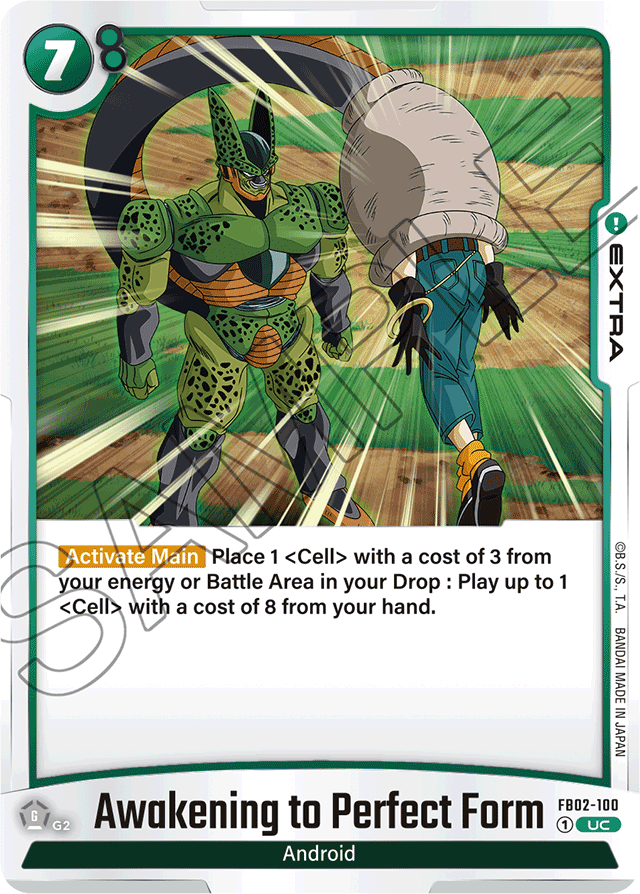 Awakening to Perfect Form - Blazing Aura - Uncommon - FB02-100