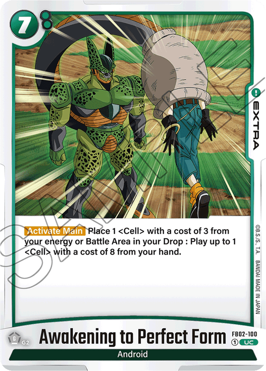 Awakening to Perfect Form - Blazing Aura - Uncommon - FB02-100