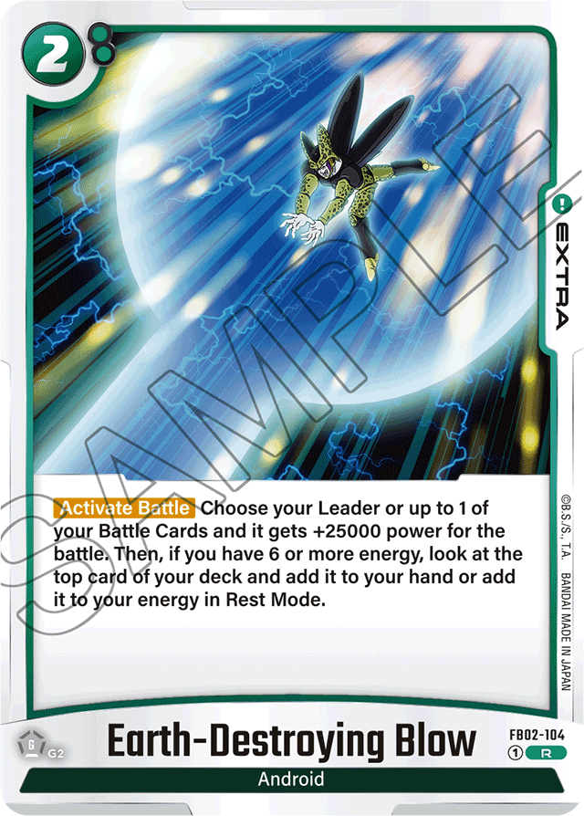 Earth-Destroying Blow - Blazing Aura - Rare - FB02-104
