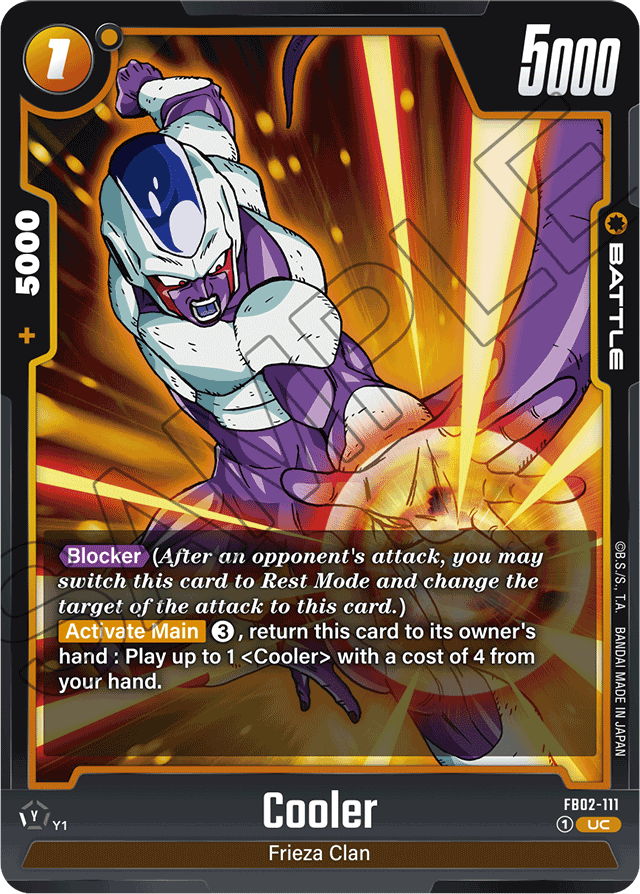 Cooler - Blazing Aura - Uncommon - FB02-111