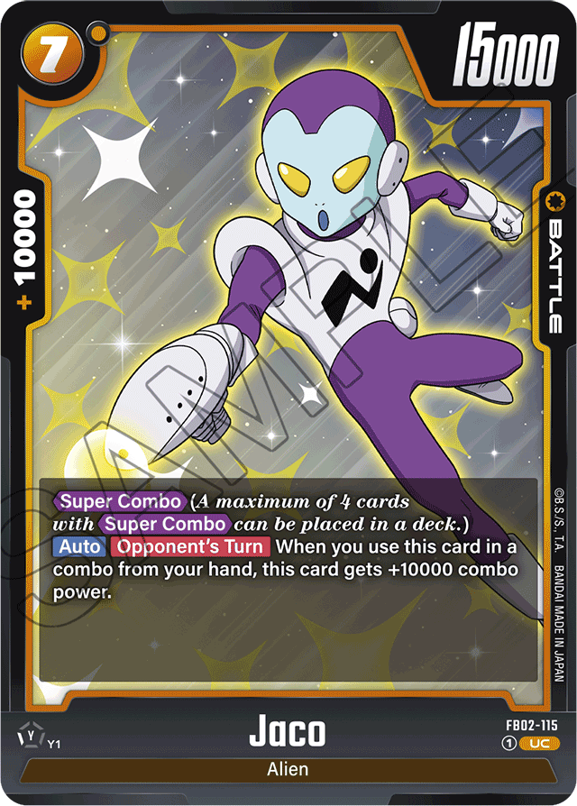 Jaco - Blazing Aura - Uncommon - FB02-115