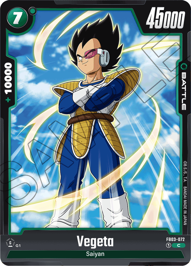 Vegeta - FB03-072 - Raging Roar - Common - FB03-072