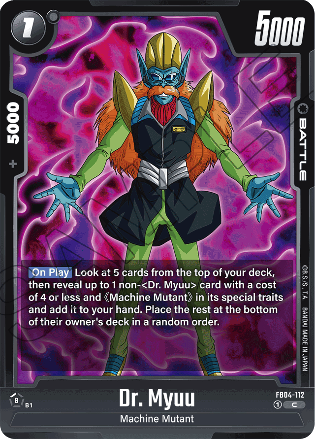 Dr. Myuu - Ultra Limit - Common - FB04-112