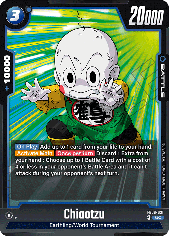 Chiaotzu - Rivals Clash - Uncommon - FB06-031
