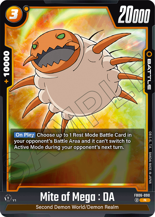 Mite of Mega : DA - Rivals Clash - Rare - FB06-090