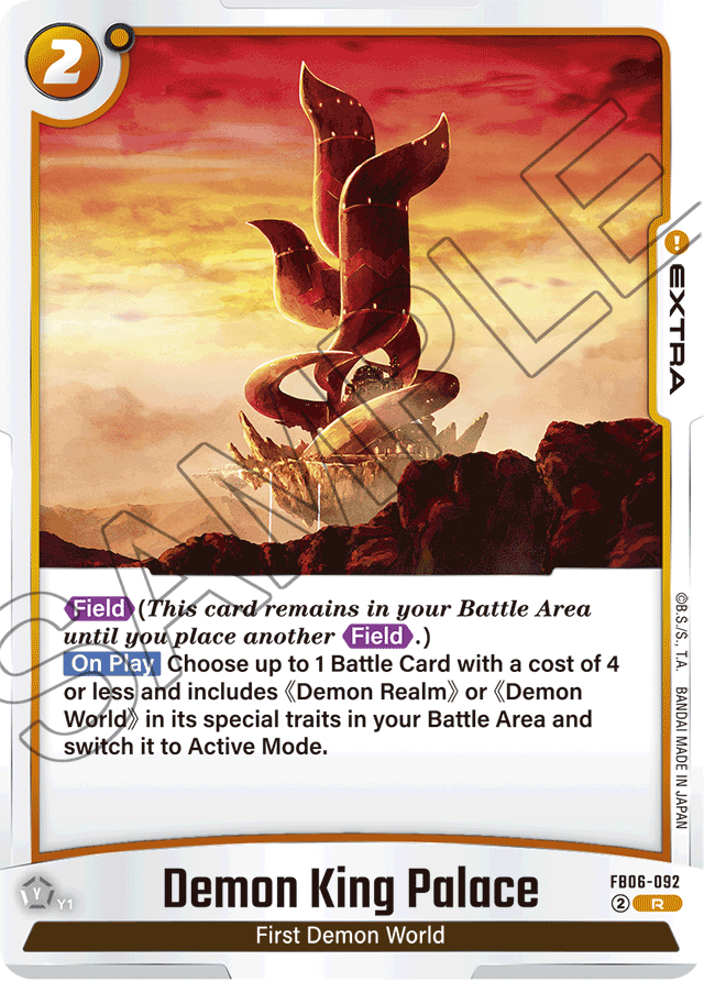 Demon King Palace - Rivals Clash - Rare - FB06-092