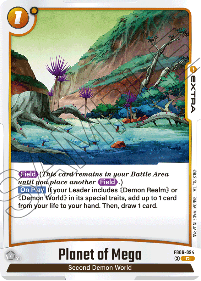 Planet of Mega - Rivals Clash - Rare - FB06-094