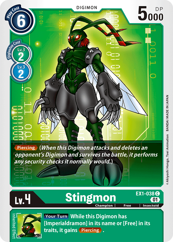 Stingmon - Classic Collection - Common - EX1-038 C