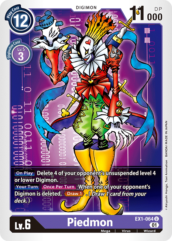 Piedmon - Classic Collection - Uncommon - EX1-064 U