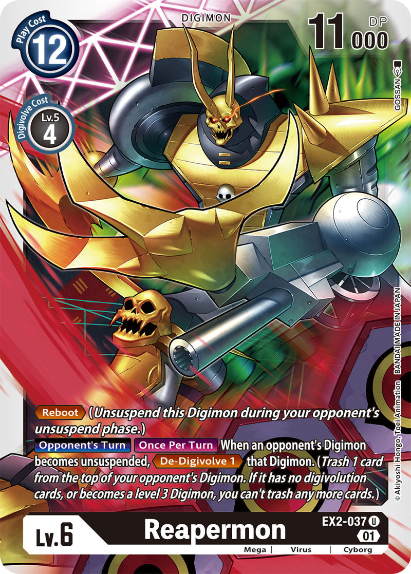 Reapermon - Digital Hazard - Uncommon - EX2-037 U