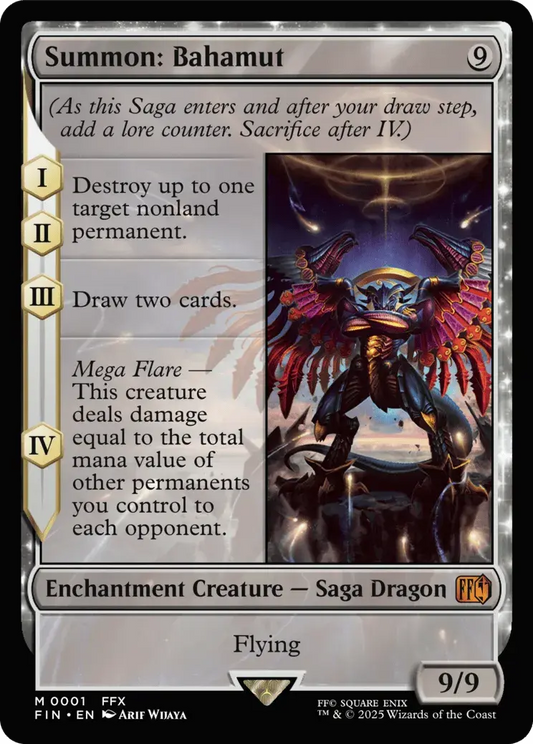 Summon: Bahamut - FINAL FANTASY - M - 1