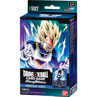 Dragon Ball Card Game Fusion World STARTER DECK -VEGETA- [FS02]