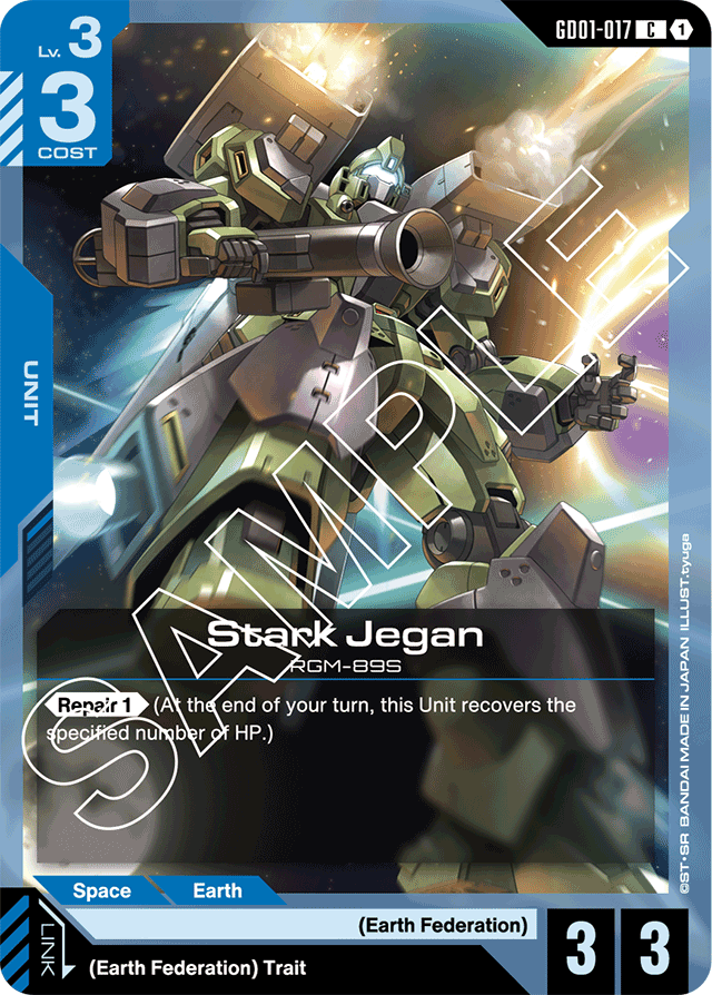 Stark Jegan - Newtype Rising - Common - GD01-017