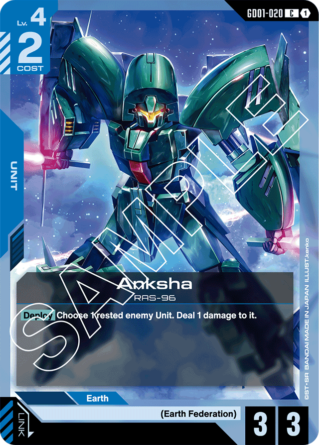 Anksha - Newtype Rising - Common - GD01-020