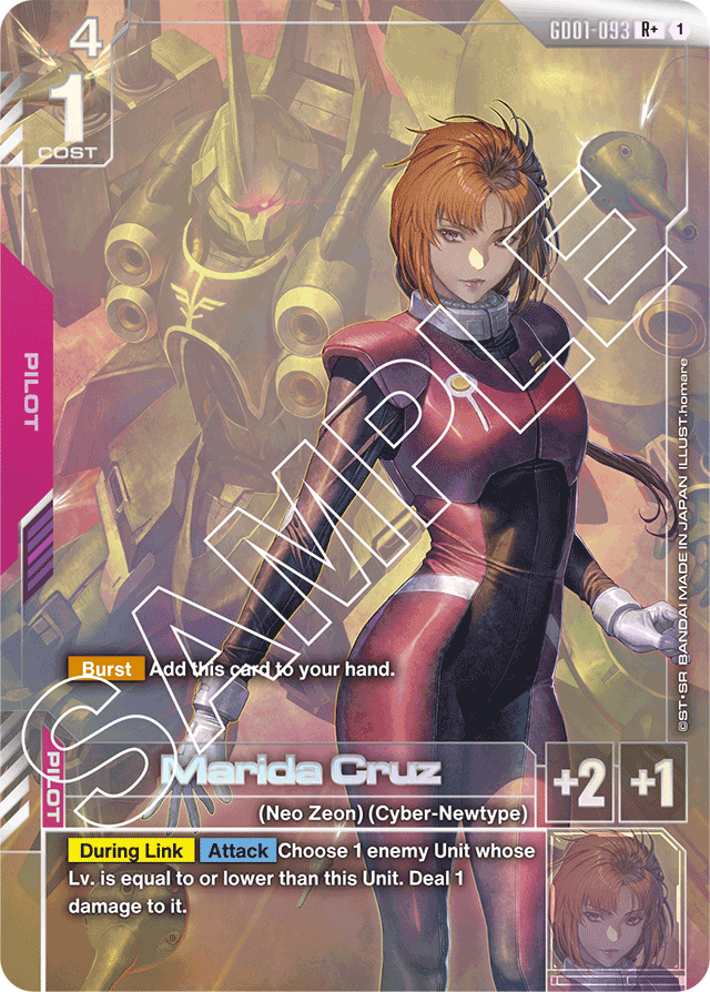 Marida Cruz (R+) - Newtype Rising - R+ - GD01-093