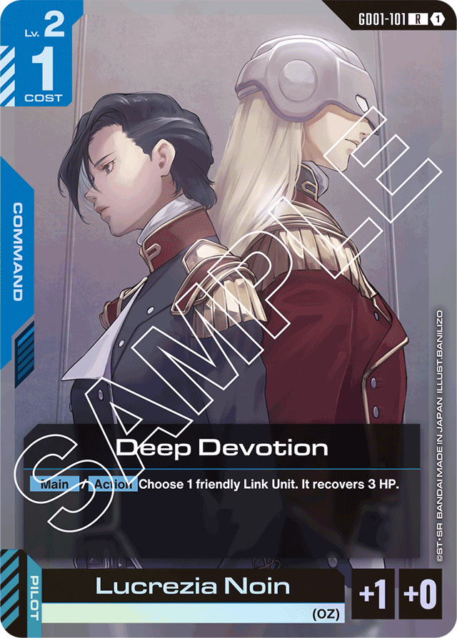 Deep Devotion - Newtype Rising - Rare - GD01-101