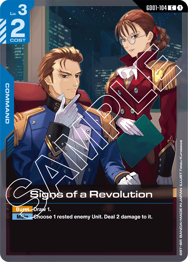 Signs of a Revolution - Newtype Rising - Common - GD01-104