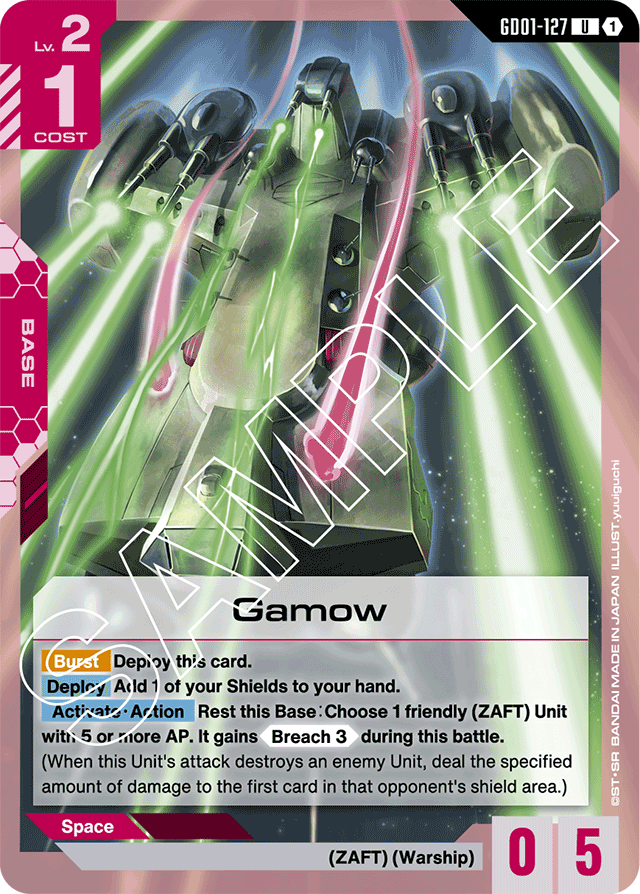 Gamow - Newtype Rising - Uncommon - GD01-127