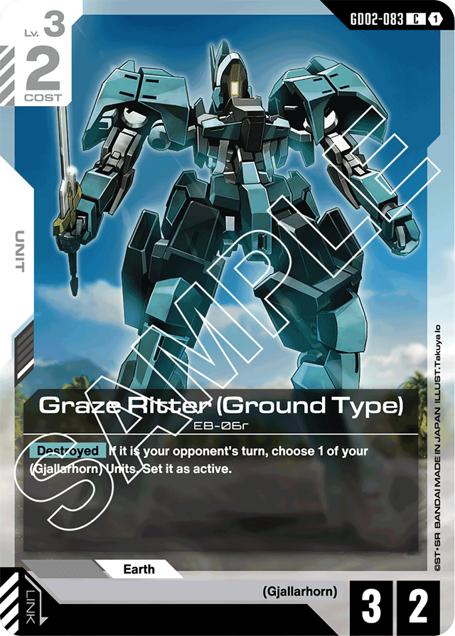 Graze Ritter (Ground Type) - Dual Impact - Common - GD02-083