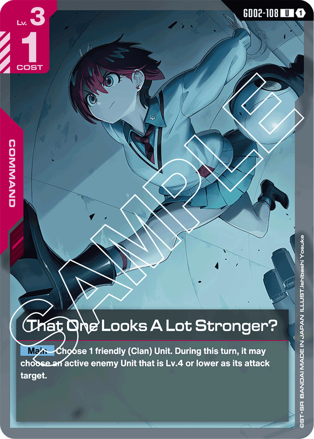 That One Looks A Lot Stronger? - Dual Impact - Uncommon - GD02-108