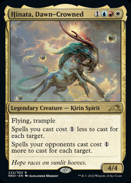 Hinata, Dawn-Crowned - Kamigawa: Neon Dynasty - R - 222