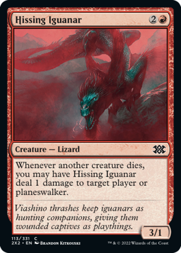 Hissing Iguanar - Double Masters 2022 - C - 113