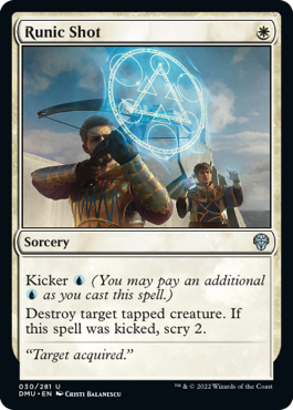 Runic Shot - Dominaria United - U - 30