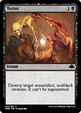 Terror - Dominaria Remastered - C - 103