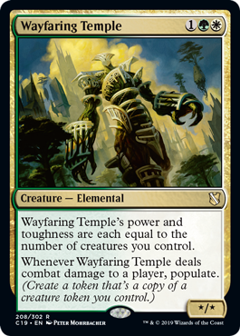 Wayfaring Temple - Commander 2019 - R - 208
