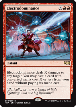 Electrodominance - Ravnica Allegiance - R - 99