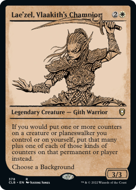Lae'zel, Vlaakith's Champion (Showcase) - Commander Legends: Battle for Baldur's Gate - R - 378