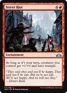 Street Riot - Guilds of Ravnica - U - 117