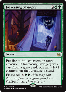 Increasing Savagery - Duel Decks: Mind vs. Might - R - 47