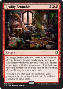 Reality Scramble - Commander 2018 - R - 25