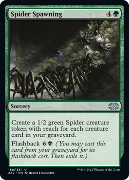 Spider Spawning - Double Masters 2022 - U - 158