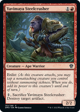 Yavimaya Steelcrusher - Dominaria United - C - 152