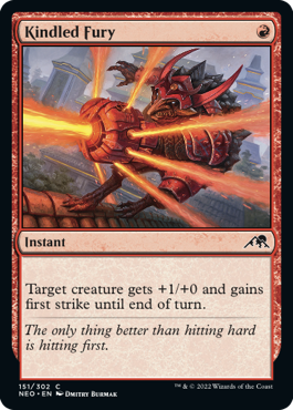 Kindled Fury - Kamigawa: Neon Dynasty - C - 151